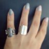 handcrafted sterling silver 925 ring - Image 4