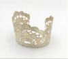 silver 925 bracelet with lace pattern