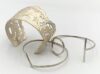 silver 925 bracelet with lace pattern - Image 3
