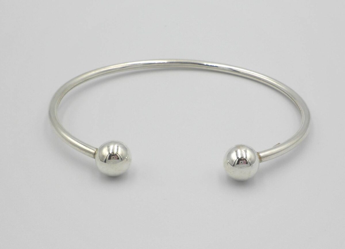 silver 925 and goldplated silver bracelet - Image 2
