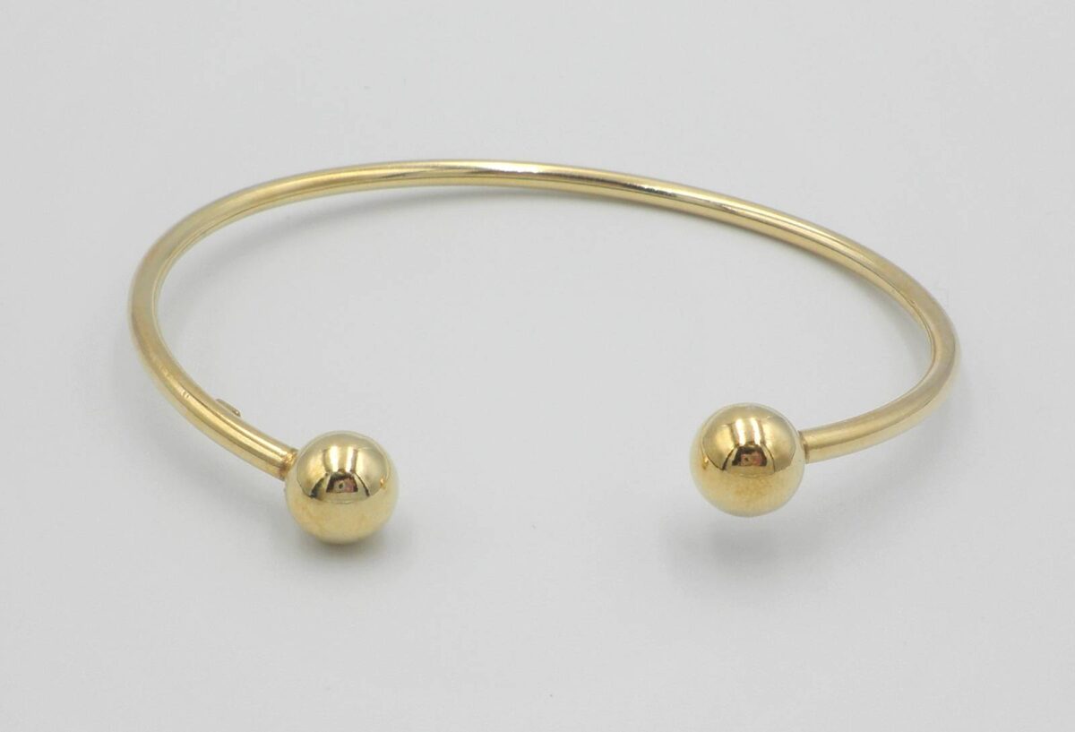 silver 925 and goldplated silver bracelet - Image 3