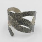 hammered silver 925 bracelet