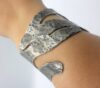 hammered silver 925 bracelet - Image 4