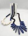neclace with semiprecious gems - Image 2