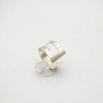 matte sterling  silver 925 ring