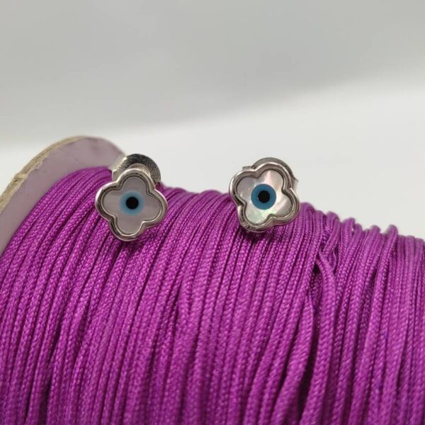 studs earrings with ivory