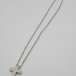 silver 925 cross with silver chain