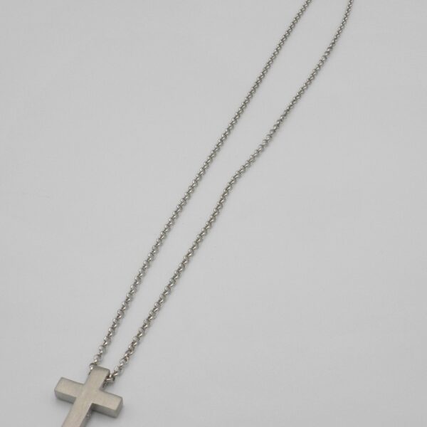 silver 925 cross with silver chain