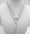 lucky charm from sterling silver 925 "square 22"