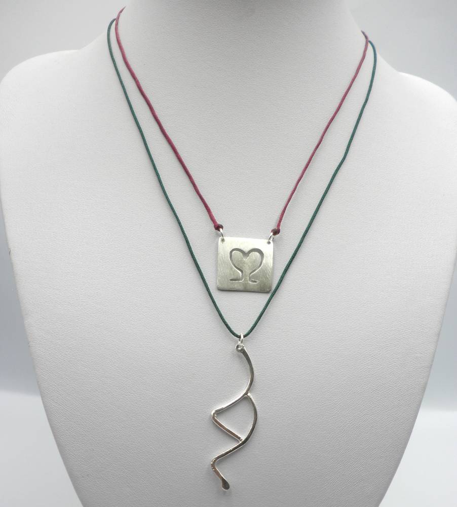 lucky charm from sterling silver 925 “square 22” lucky charm from sterling silver 925 "square 22" - Image 1